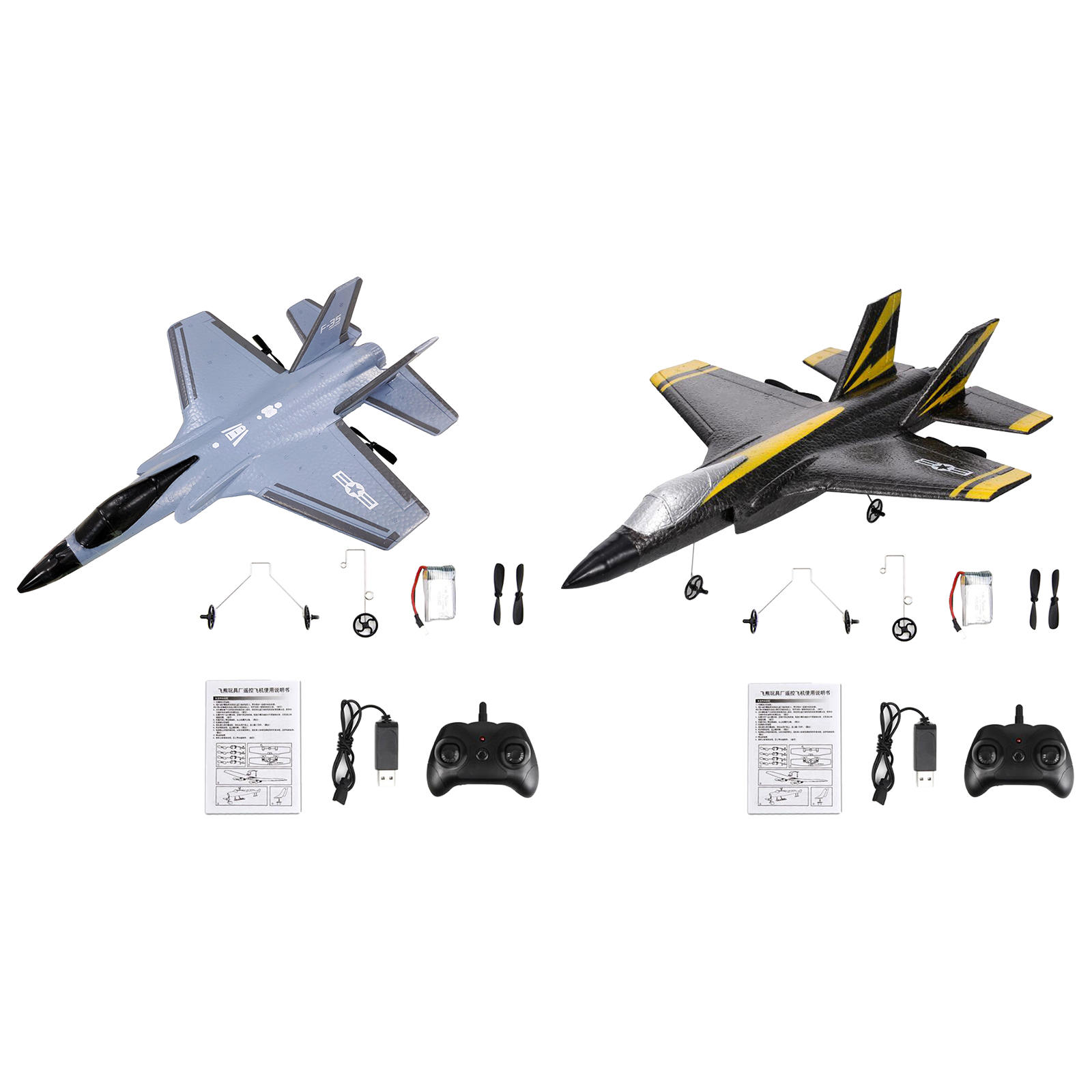 RC Airplane RC Aircraft 2.4G Remote Control Foam Glider Wireless Fixed Wing Air Plane Toys for Kids Adult