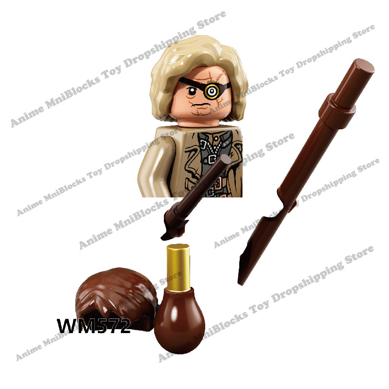 WM6040 WM6041 WM6059 Movies plastic Harried mini bricks action figure building blocks Assembly Toys for children birthday gifts