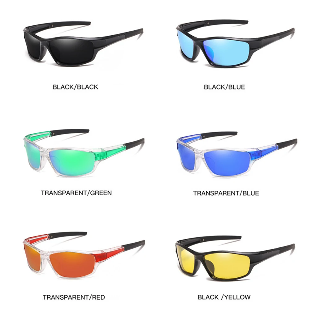 Men Sports Sunglasses Anti-UV 100% Protection For Outdoor Ski Cycling Sunglasses 