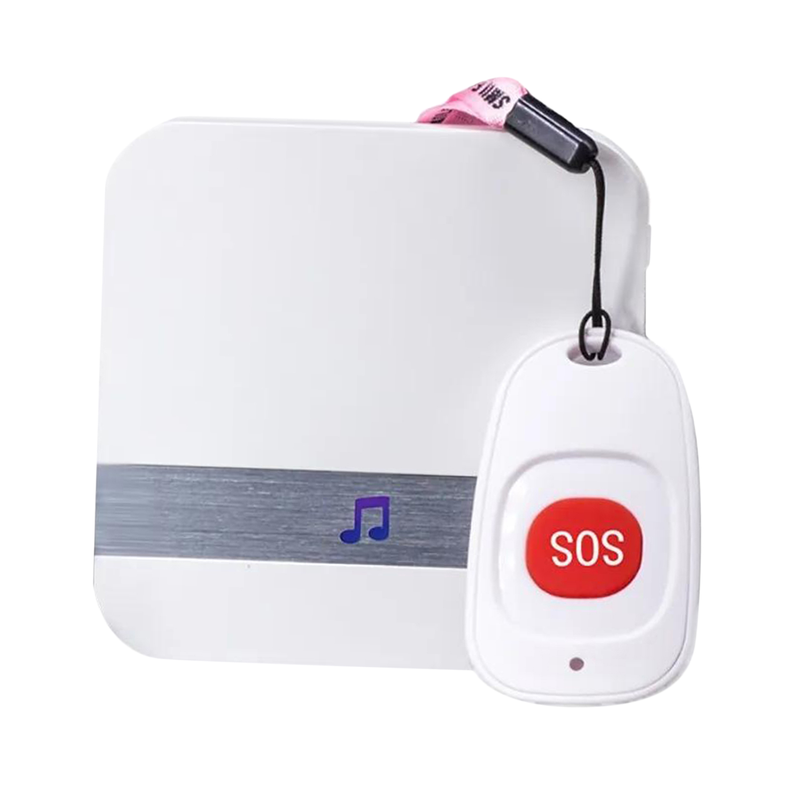 Wireless Caregiver Pagers SOS Call Button for Elderly Patient Seniors Disabilities Personal in Home Nurses Calling Alert System