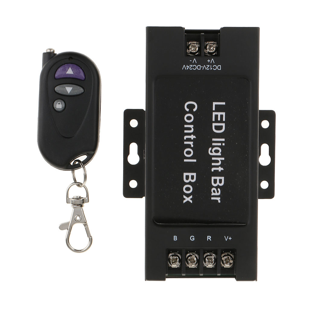 LED Light Flasher Flash Strobe 7 Modes Controller Box with Wireless Remote Control For DC 12V Car Truck Motorcycle Vehicle