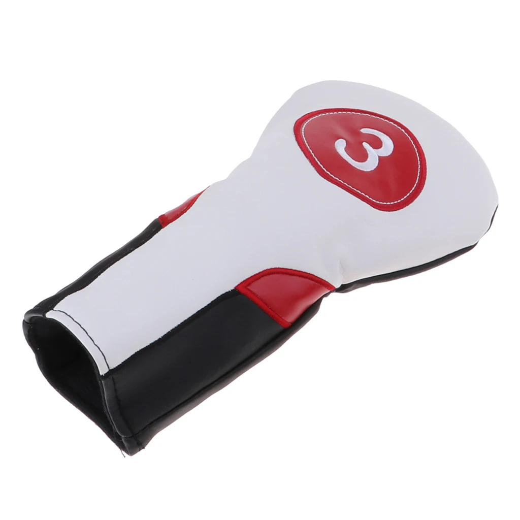 Sports Golf Club Headcover 460cc Driver Wood Head Cover No. 1 3 5