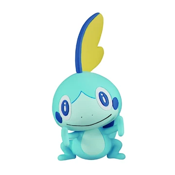 8 pçs conjunto pokemon pequeno tamanho modelo ornamentos de mesa ir para  galar região pikachu ponyta wooloo yamper sobble anime