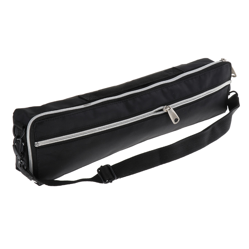 Practical 16 Hole Flute Soft Case Zipper Bag Holder Waterproof Flue Parts