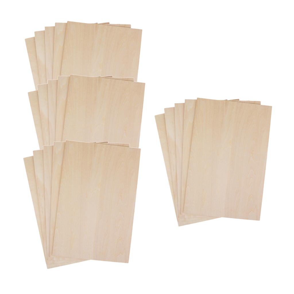 10/20x Wooden Plates Model Basswood Sheets Board RC Airplane Model Making