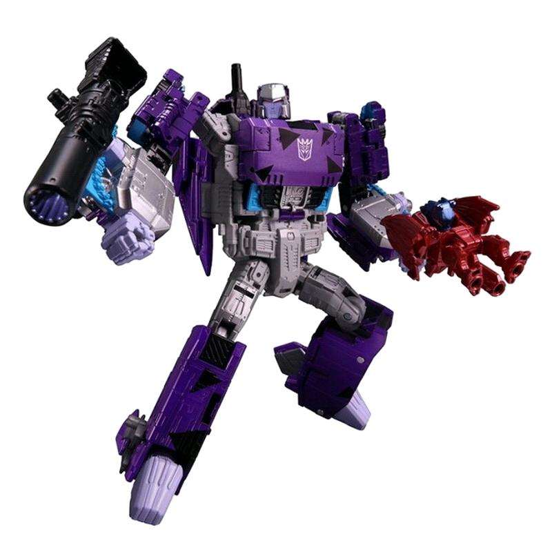 Presentes do Feriado Hasbro Originais Transformadores Titãs Retorno Lg63 Trocadores Triplos g2 Roxo Megatron Móvel Boneca Brinquedos Crianças Brinquedo 1 High Quality Brinquedos e hobbies