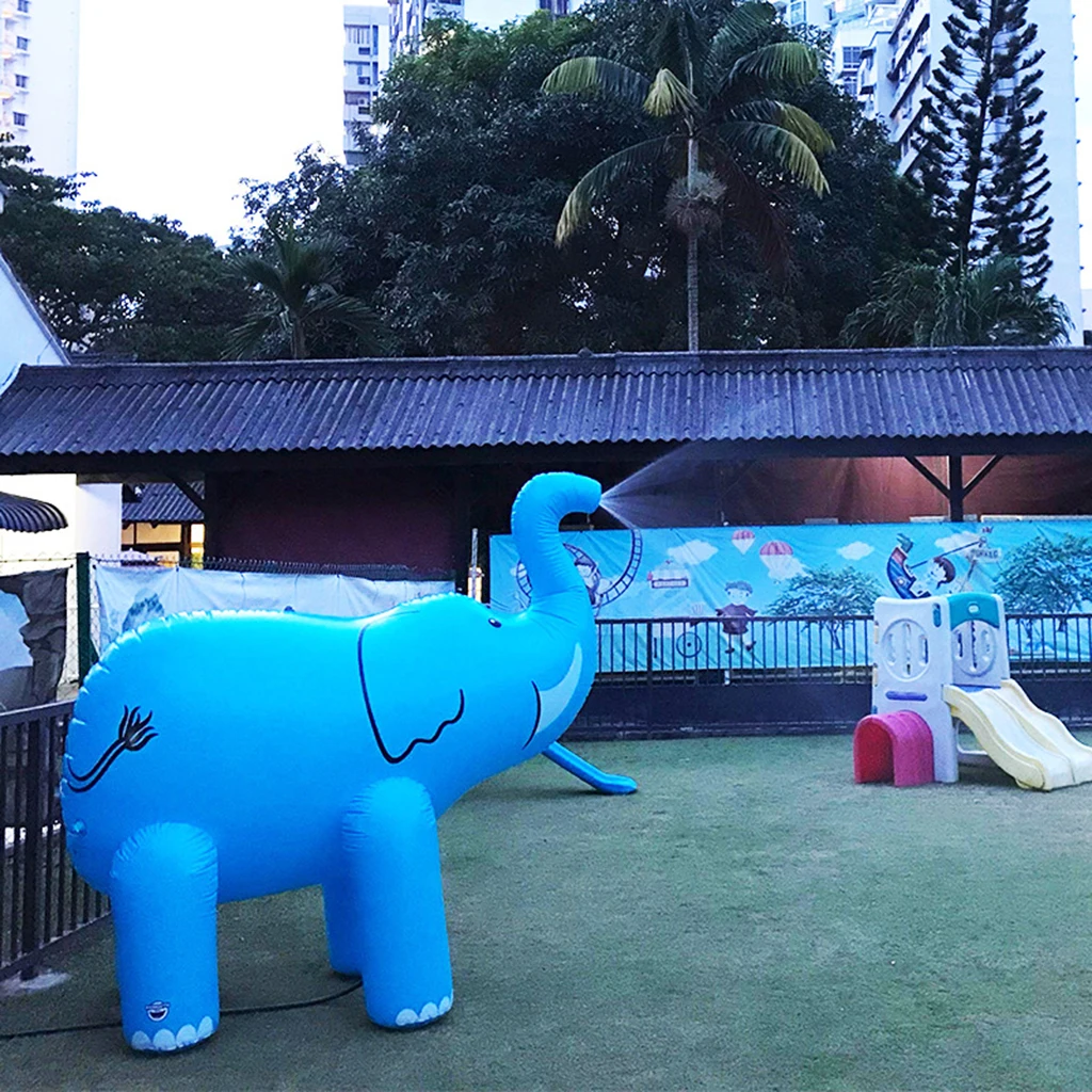 FDYD Inflable Elefante rociador rociador de Ducha de Agua de Juguete Jumbo Gran Fiesta al Aire Libre Jardín Jet de Lluvia para Uso al Aire Libre Juguetes inflables 