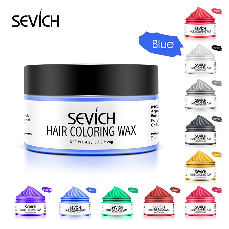 Best of Sevich Temporary Hair Color Wax Salon Hair Coloring Styling Unisex Gray Disposable Dynamic Cake Party DIY Hairstyles 120g Reviews & Tips