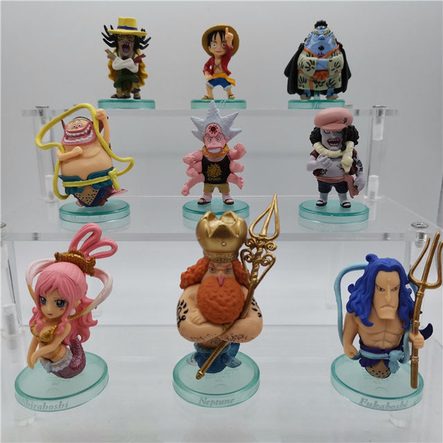 BANDAI One Piece Action Figure Fish Man Island Submarine