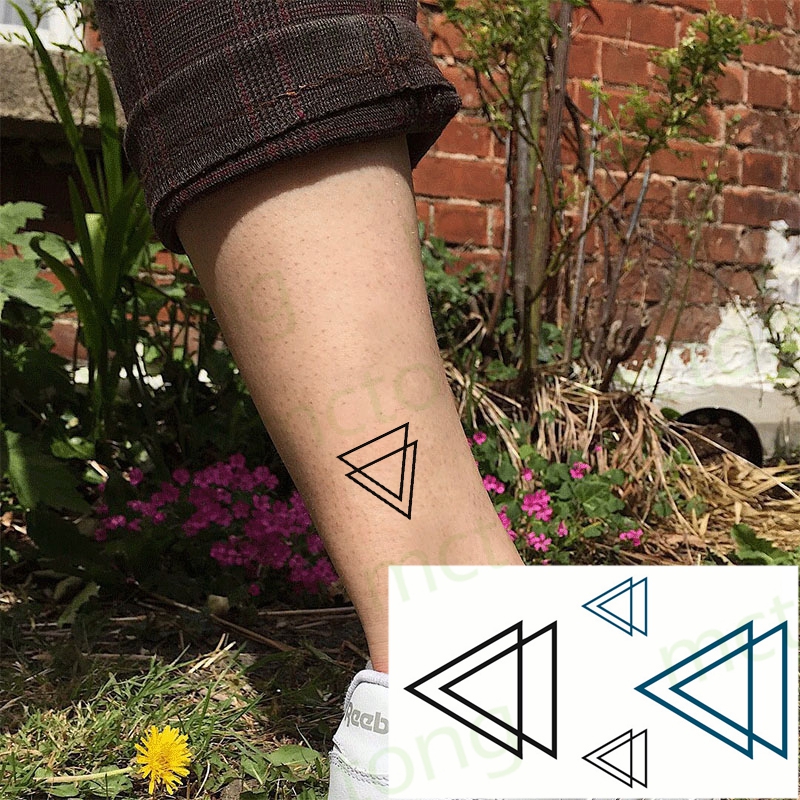 avicii tattoo triangles