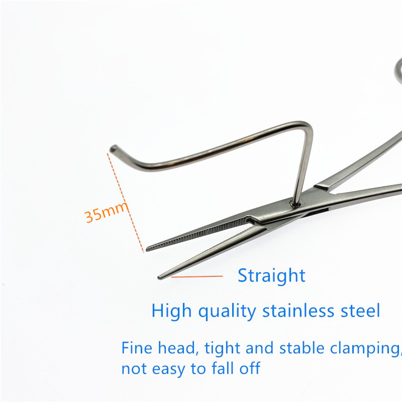 Cat Dog Animal Pet Sterilization Pliers Ligation Fixed Forceps Ovary Ligation Sterilization Pliers Veterinary Sterilization Tool