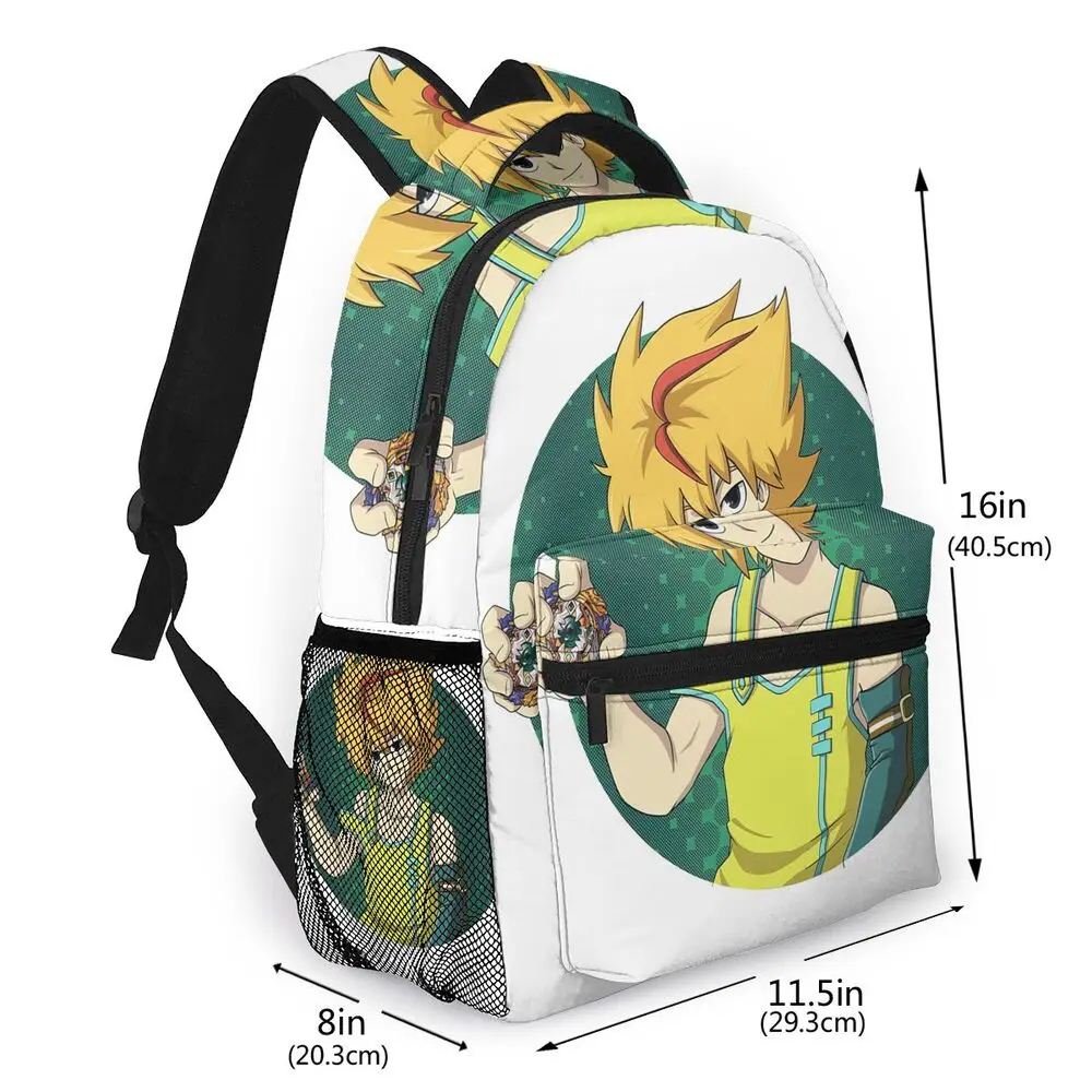 Official Beyblade Metal Fusion Boys Clear Swim Beach Travel Bag Backpack 