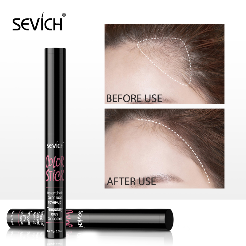 Best of Sevich New Hair Shadow Powder 2g Root Cover Up Stick Hairline Edge Control Powder Filling Hair Line Concealer Loss Powder Pen Reviews & Tips