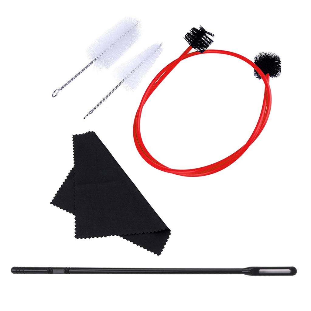 Trumpet Parts Maintenance Cleaning Care Kit 3 Brushes Trumpet Brush For Trumpet Brass Instruments Parts Accessories