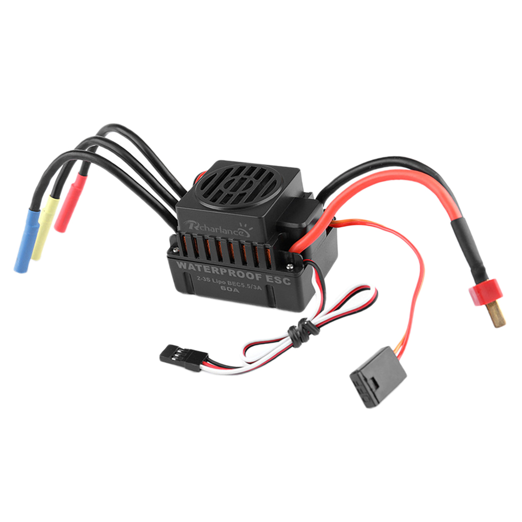 1pc   60A   Brushless   ESC   3650   3900kv   for   1 / 10   RC   Car  
