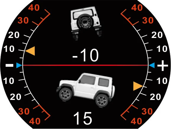 QPKING X95 GPS Slope Meter Car Inclinometer Level Mauritius