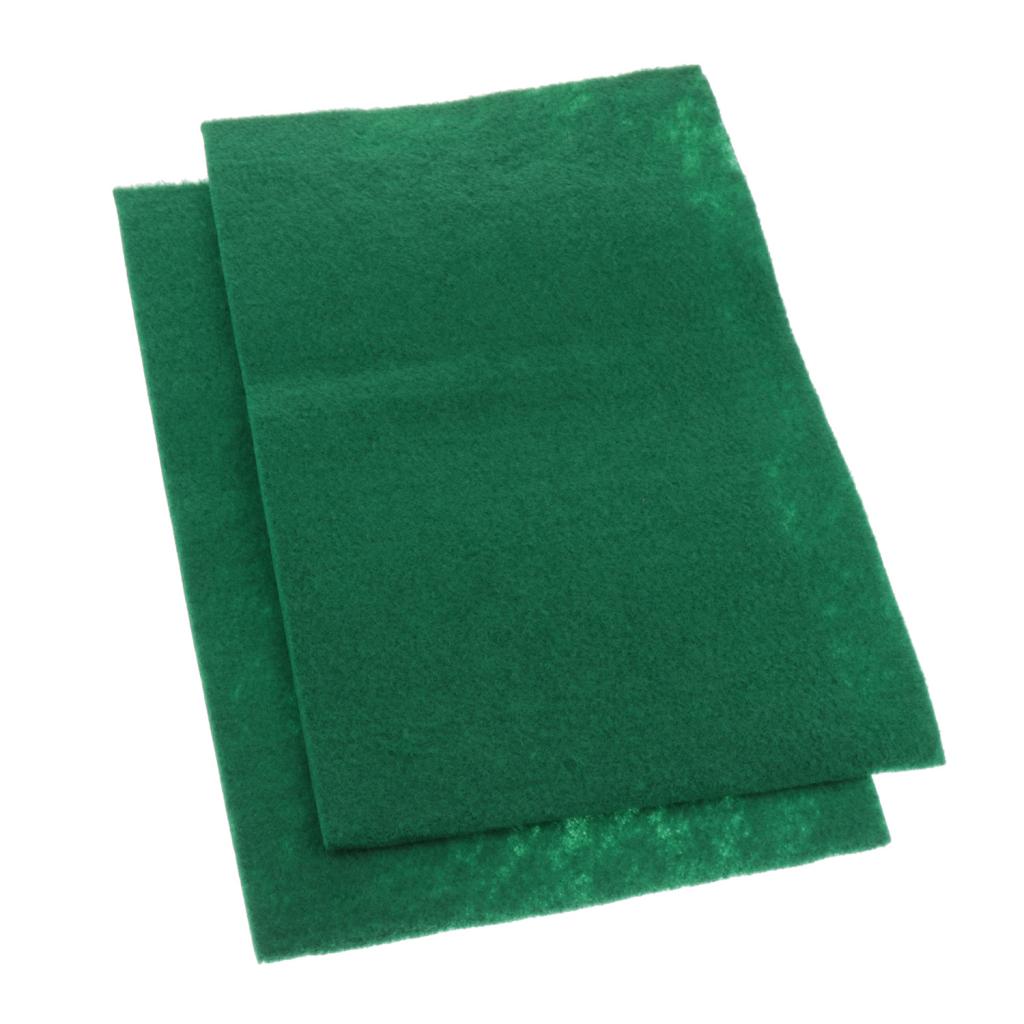 2-Pack of Reptile Terrarium Bedding Substrate Liner, Green, 2 Sheets, 40 X 30cm/ 60 X 40cm/ 100 X 50cm