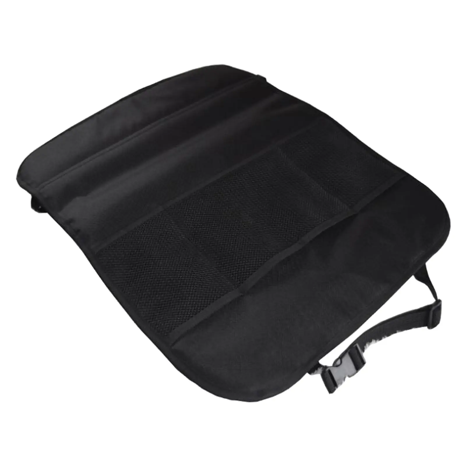 Auto Prevent Trampling Storage Bag Three-Layer Seat Back Anti Kick Pad Auto Back Seat Storage Cover Protector Fit for Kids