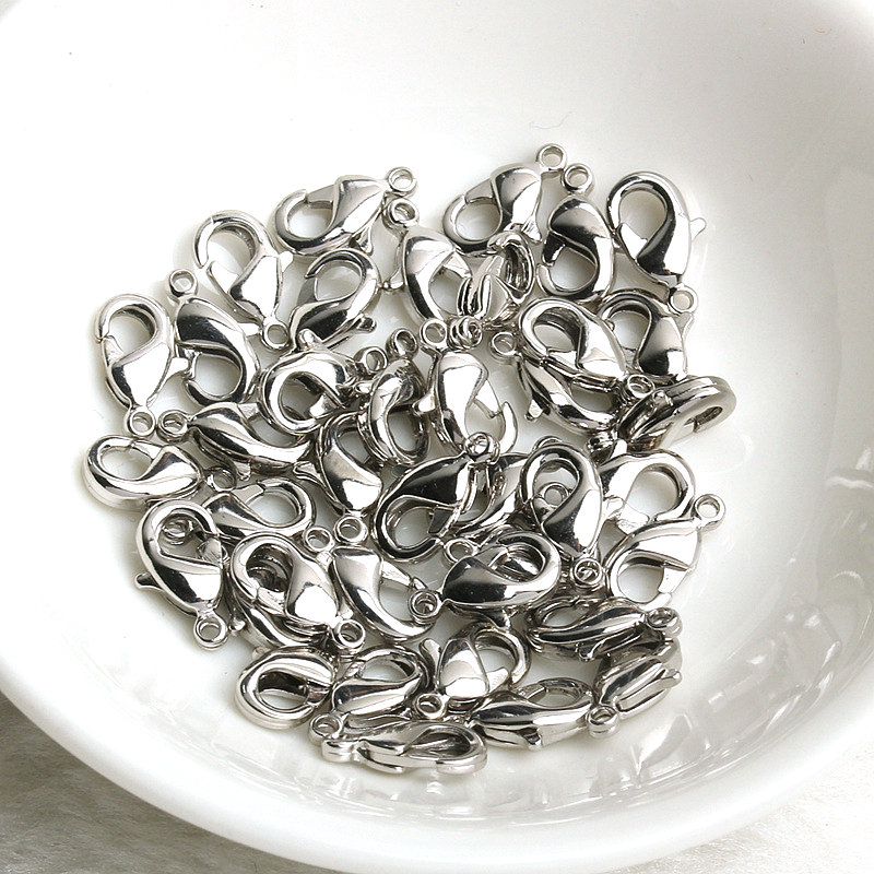 10 Stück 20 Stück 14 Karat vergoldet, 10 mm, 12 mm, Karabinerverschlüsse für Schmuckherstellung, handgefertigte DIY-Armbänder, Halskettenverschlussbeschläge – Detail 6