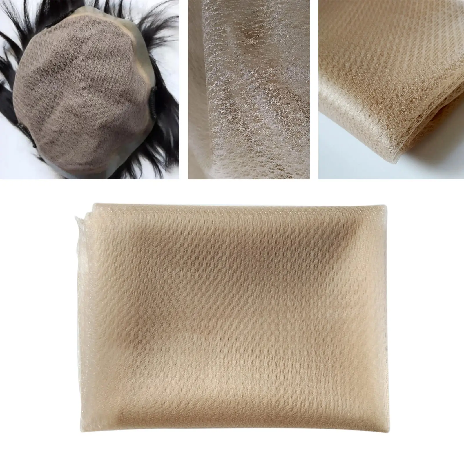 Lace Net 1 Yard Hairnet Mesh Material Wig Caps for Frontals Closures Making Wig Foundation Closure Caps Toupee Wig Accessories