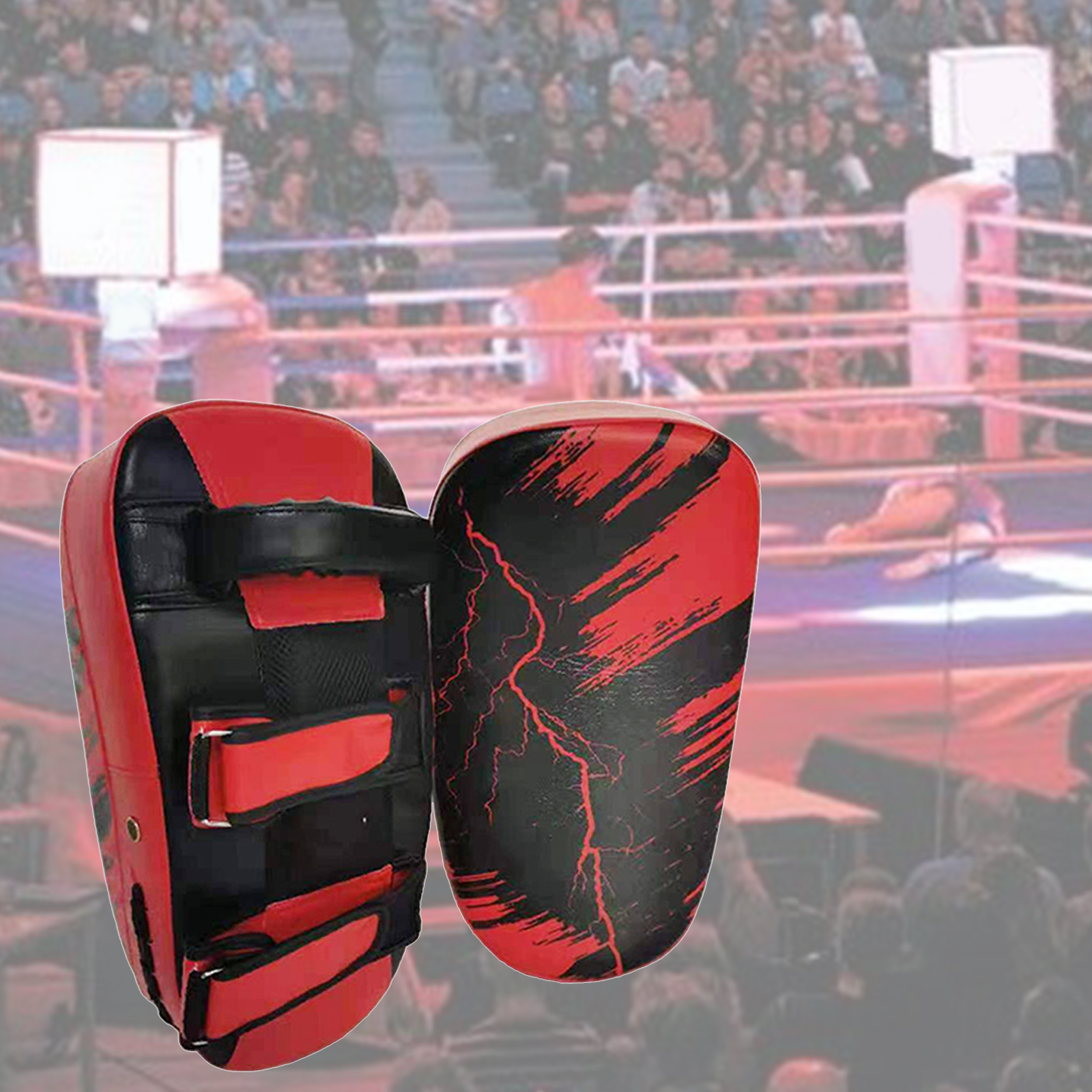 Kicking Strike Shield Boxing/Low Kick Target Pad  Gloves for MMA Karate Sanda Free Fight Sports Entertainment Gym Training