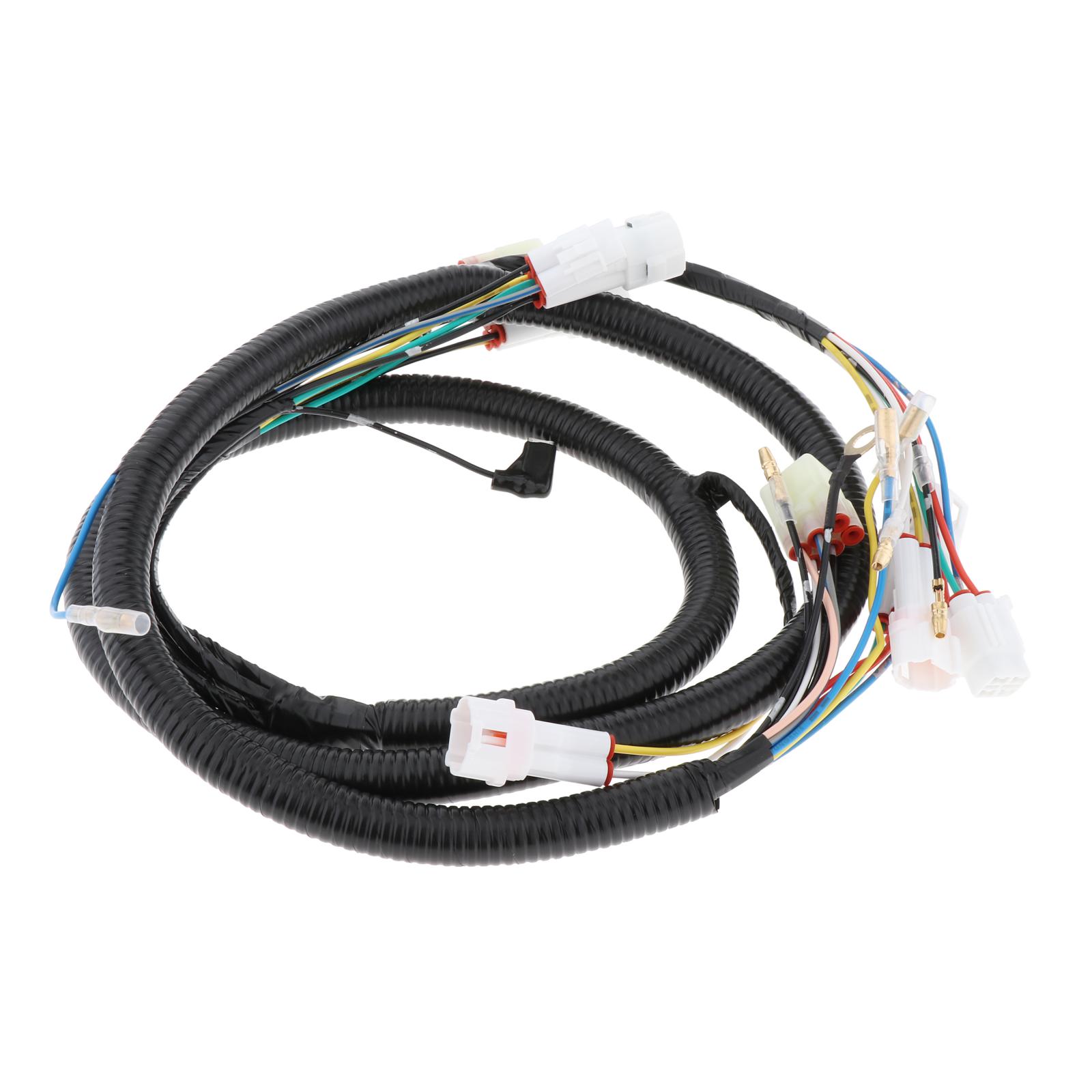 Motorcycle Wiring Harness Fit for Yamaha Banshee Motorbike Replace Parts Accessories Easy to Install, Durable