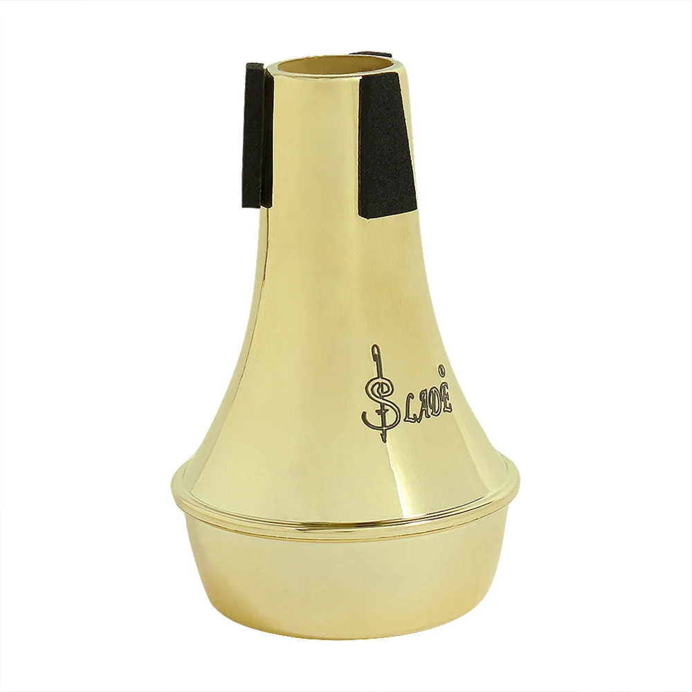 9.6 x 6.2cm High Quality Durable ABS Plastic Trumpet Practice Straight Mute Musical Instrument Accessory Parts