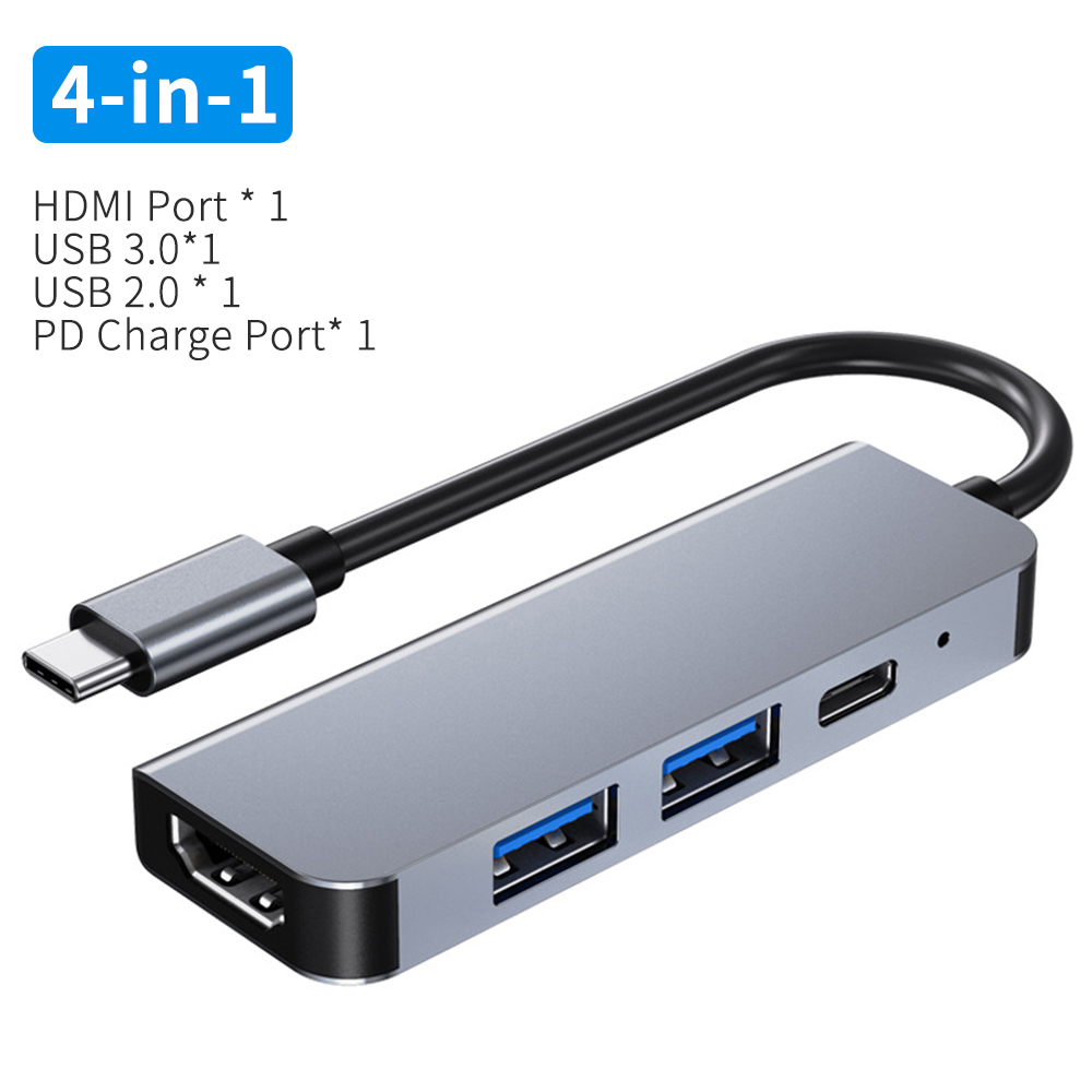 usb hub tipo doca estação multiport adaptador com hdmi vga hdmi pd para portátil macbook ipad xiaomi