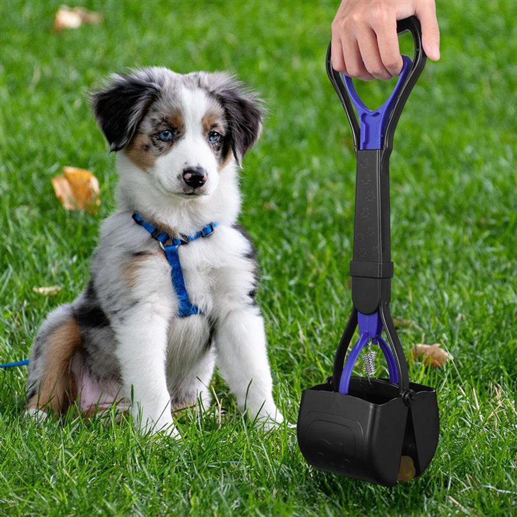 Non-Breakable Dogs Cats Pet Pooper Scooper Poop Picker Grabber Poo Remover