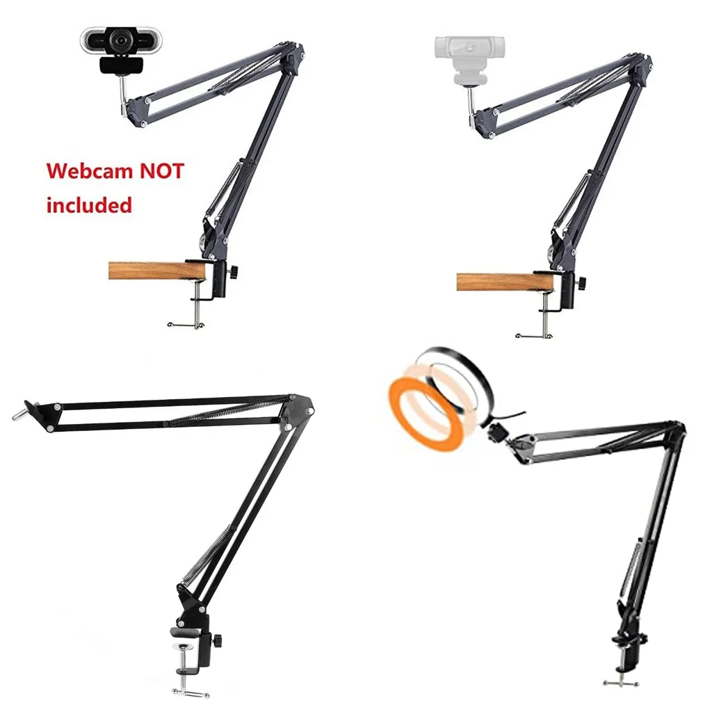 For Logitech Webcam C922 C930E C930 C920 Tripod Mount Holder Stand,1x