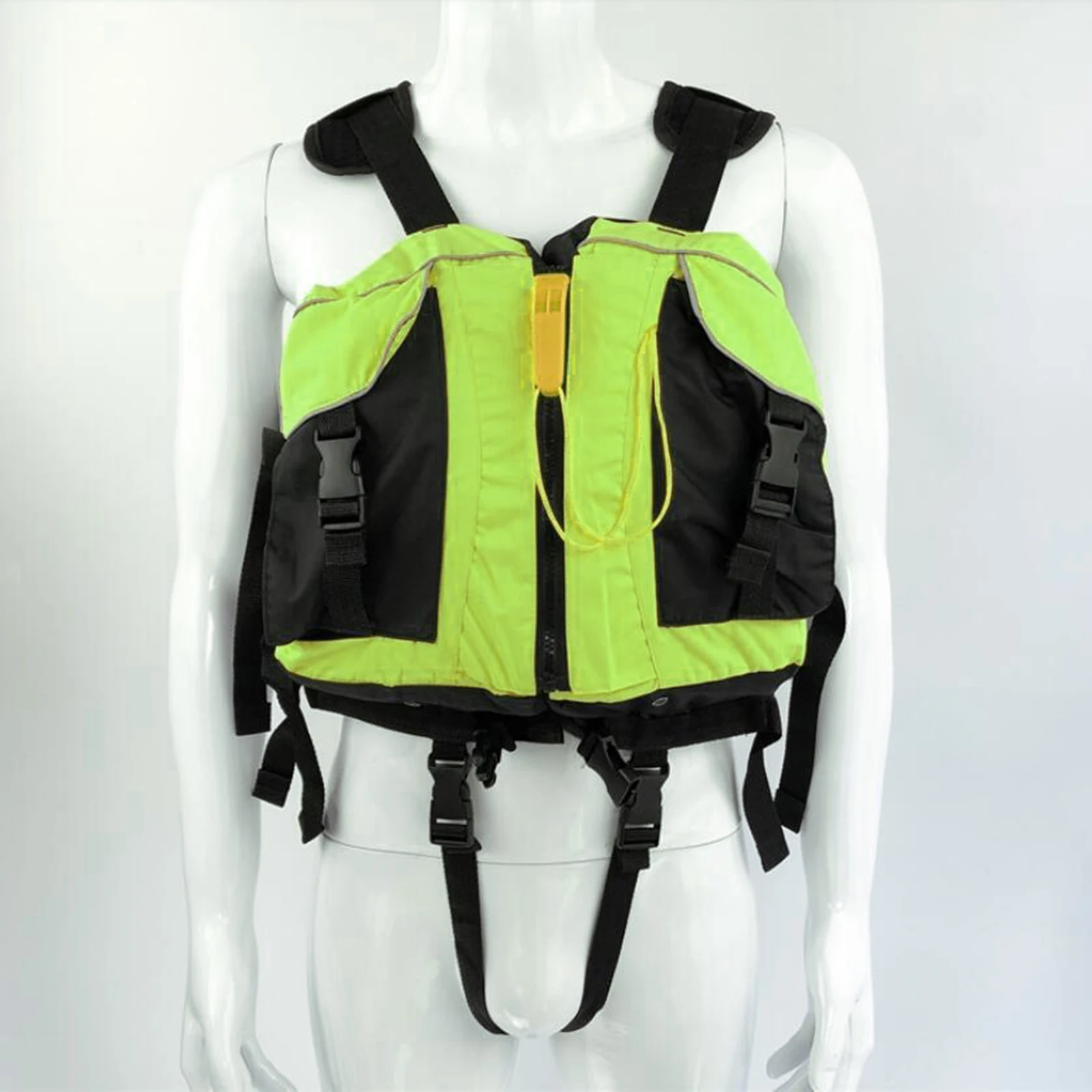 Life Jacket Kayaking Life Vest Neoprene Aid Floatation Device Emergency