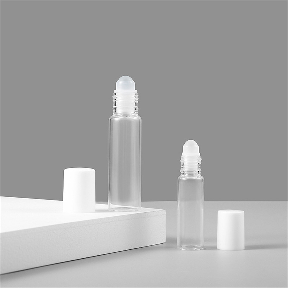 Best of 5ml / 10ml Glass Roller Bottles Empty Clear With Roll On Empty Cosmetic Essential Oil Vial For Traveler With Glass Ball Reviews & Tips