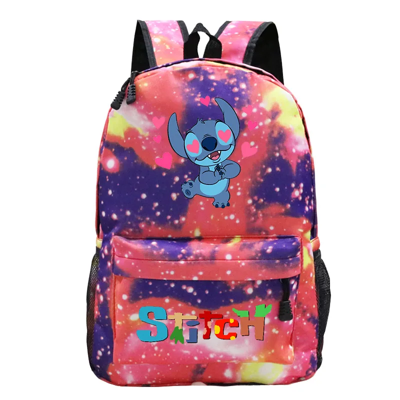 Backpack Cute Stitch School Backpacks Students Back To Gift Mochila ...