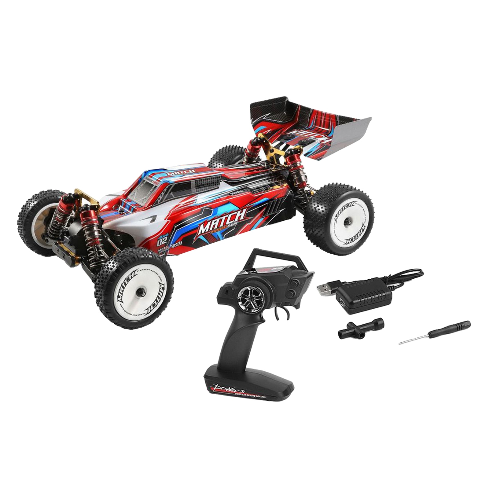Wltoys 1/10 45km/h High Speed Racing RC Car Off-Road Toy Hobby Car Gift