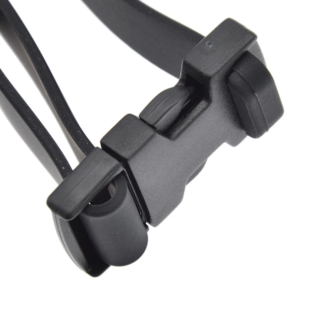 1 Pair Quick Release Rubber Knife Straps Scuba Diving Leg Attatchment, Adjustable 66cm Long