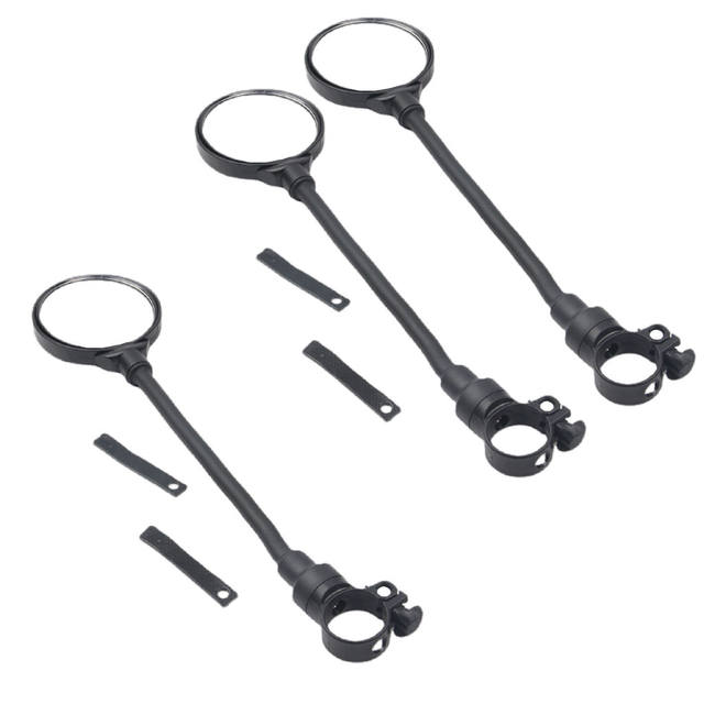 MTB Bicycle Rearview Mirror Bike Handlebar Adjustable for Cycling Road Bike Outdoor Safety Tool