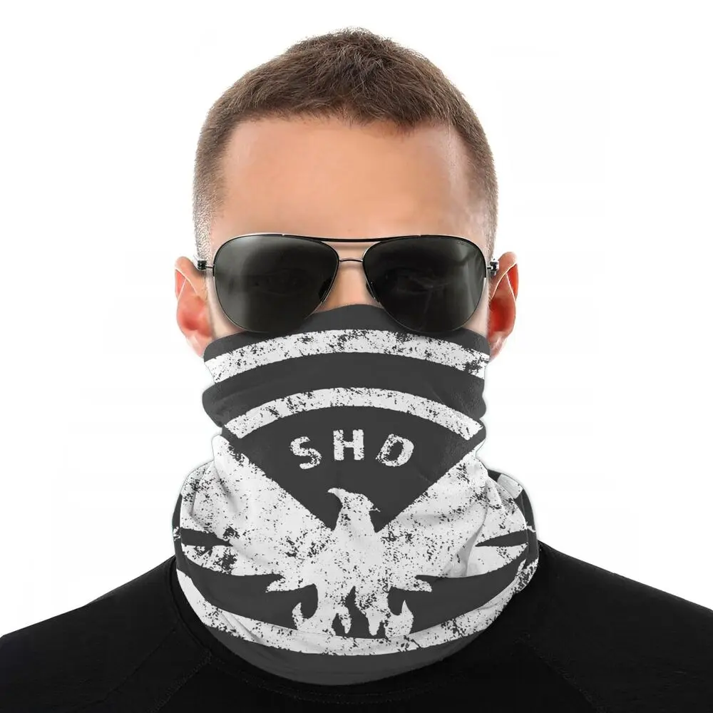 The Division SHD Magic Scarf Half Face Mask Unisex Fashion Tube Mask Neck Bandanas Multi-functional Headwear Outdoor Climbing mens snood scarf