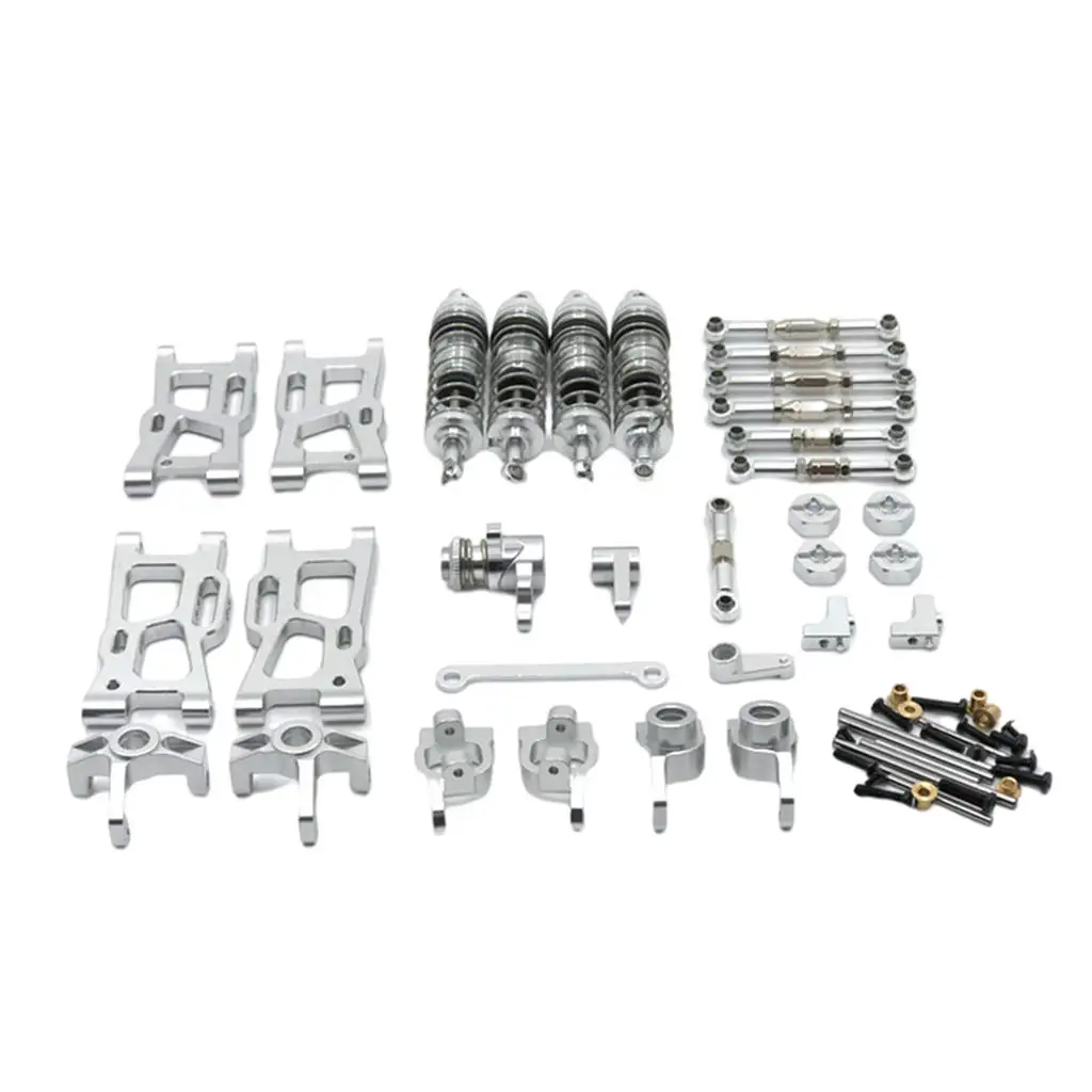 29Pcs Metal Upgrade Spare Parts Accessory Set for Wltoys 144001 144002 Model Car