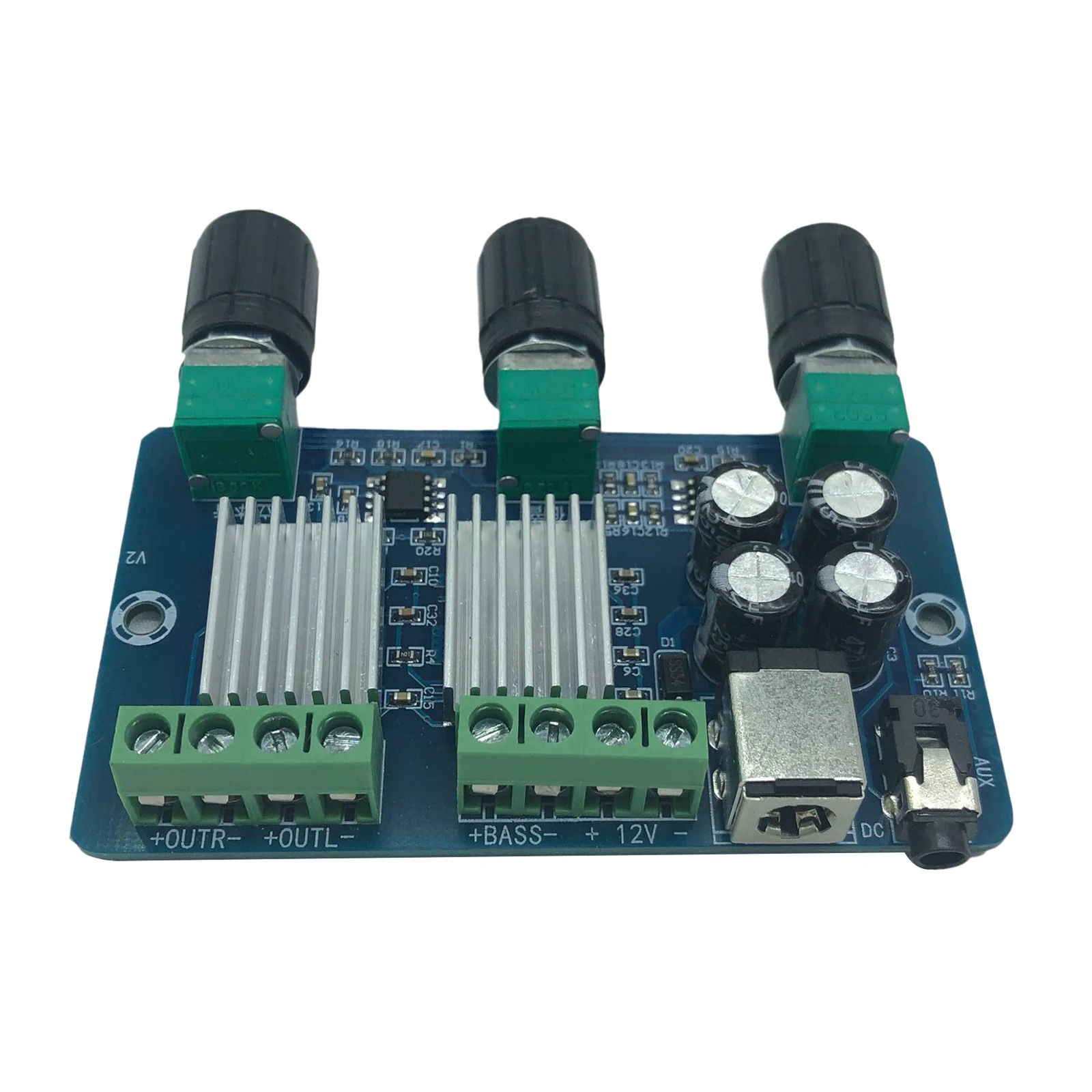 DC12V XH-A355 2.1 Channel Digital Stereo Audio Power Amplifier Board AMP