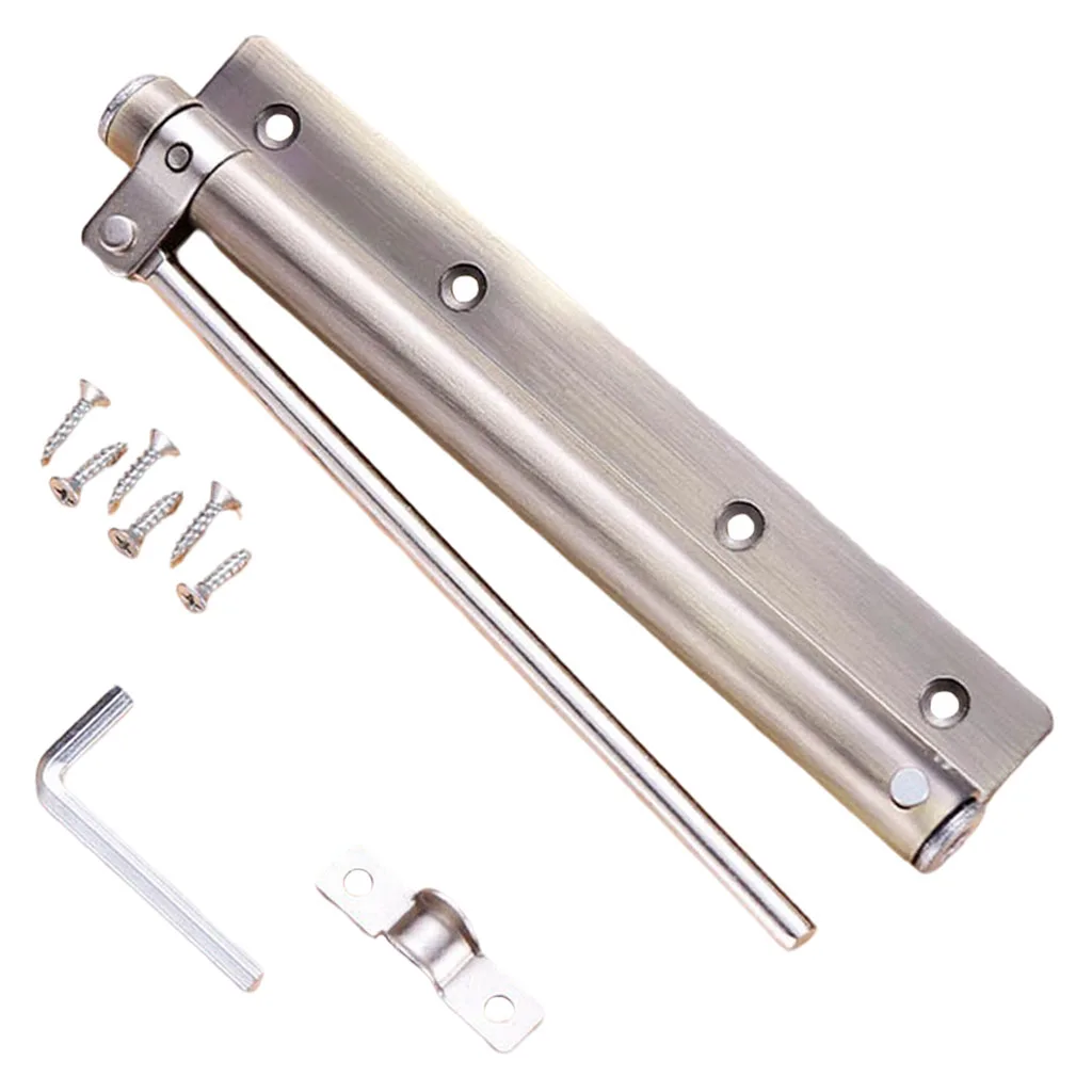 Stainless Steel Door Closer, Adjustable 25kg Door Closing Device, Mute Automatic Door Closing Device, Suitable For Home Office