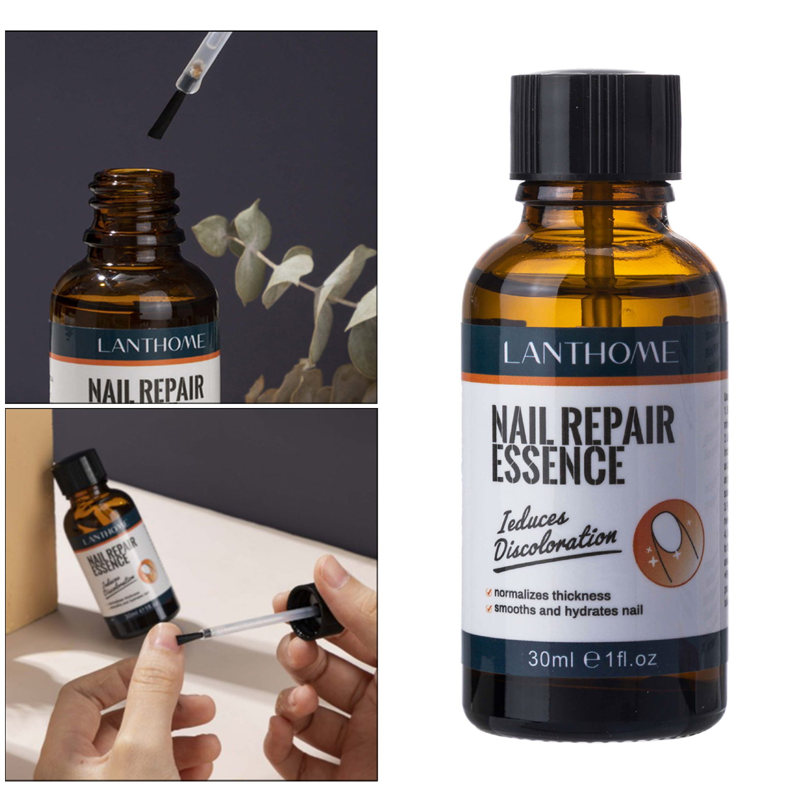 Natural Nail Treatment 30ml Nourish Nail Art Care for Dry Cracked Cuticle