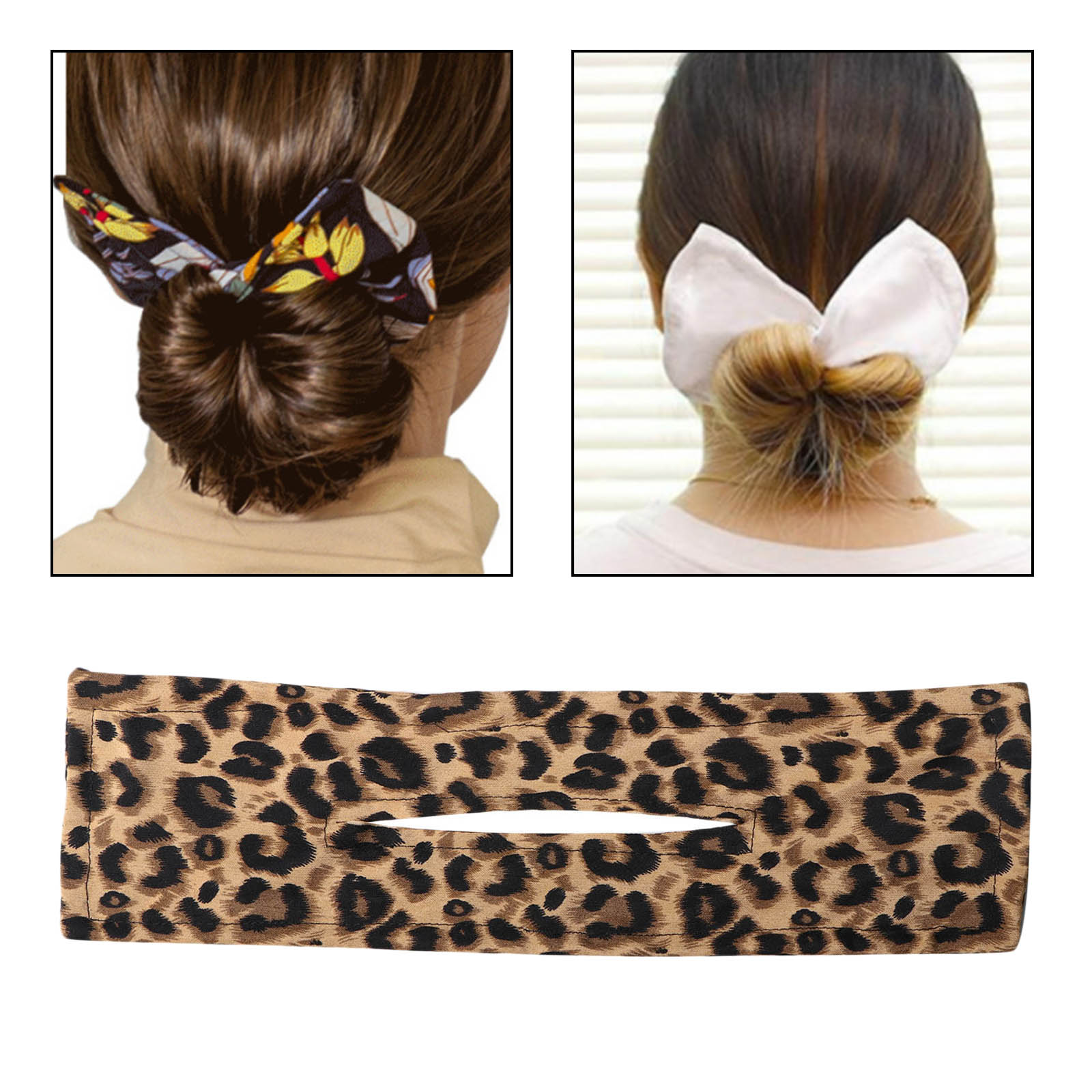 Deft Bun, Hair Bun Maker, Fashion Hair Bands, Classy Multicolor Cloth Clips, Maker Hairstyle Must-Haves Tool
