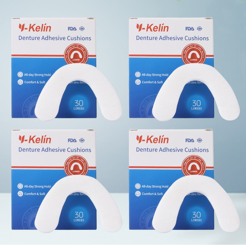 Best of Y-Kelin Denture Adhesive Cushion Lower 120 Pads (4 Pack) Reviews & Tips