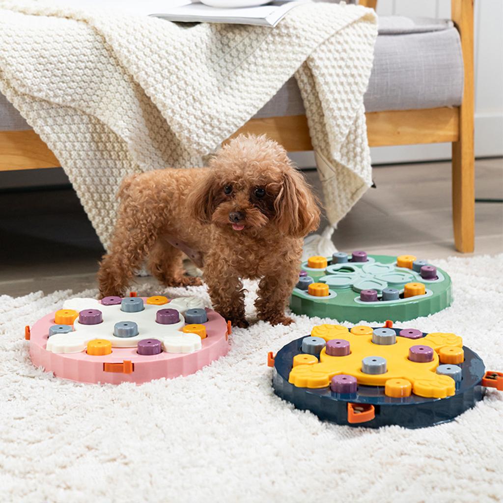 Pet Dog Food Puzzle Preventing Choking Bowl Improve IQ Treat Dispensing Toys Puppy Treat Dispenser Slow Feeder Dog Feeding Bowl