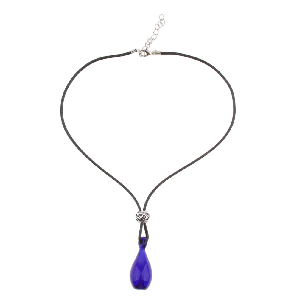 Small Essential Oil Diffuser Bottle Glass Pendant Vial Necklace for Sweaters