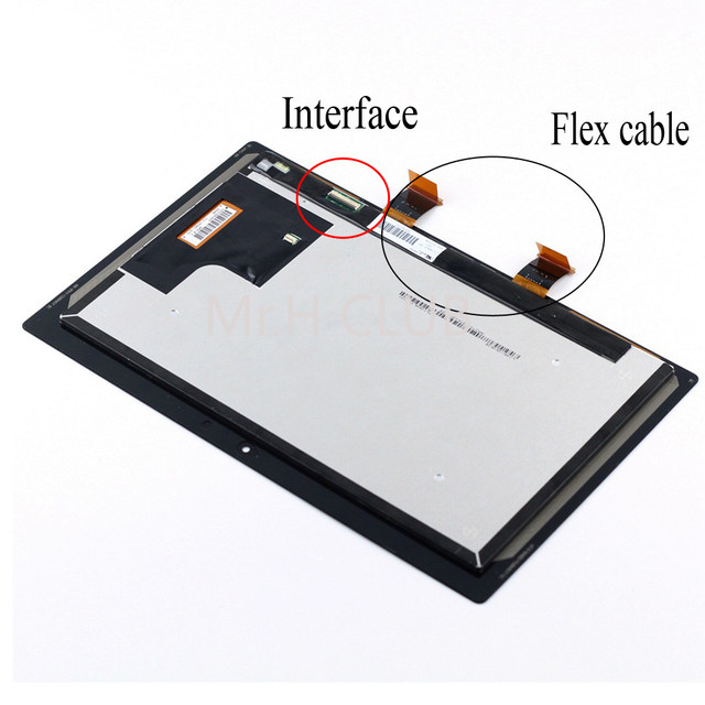 10.6 LCD For Microsoft Surface Pro1 Pro2 LCD Display Touch Screen  Digitizer Assembly For Surface Pro 1 1514 Pro 2 1601 LCD