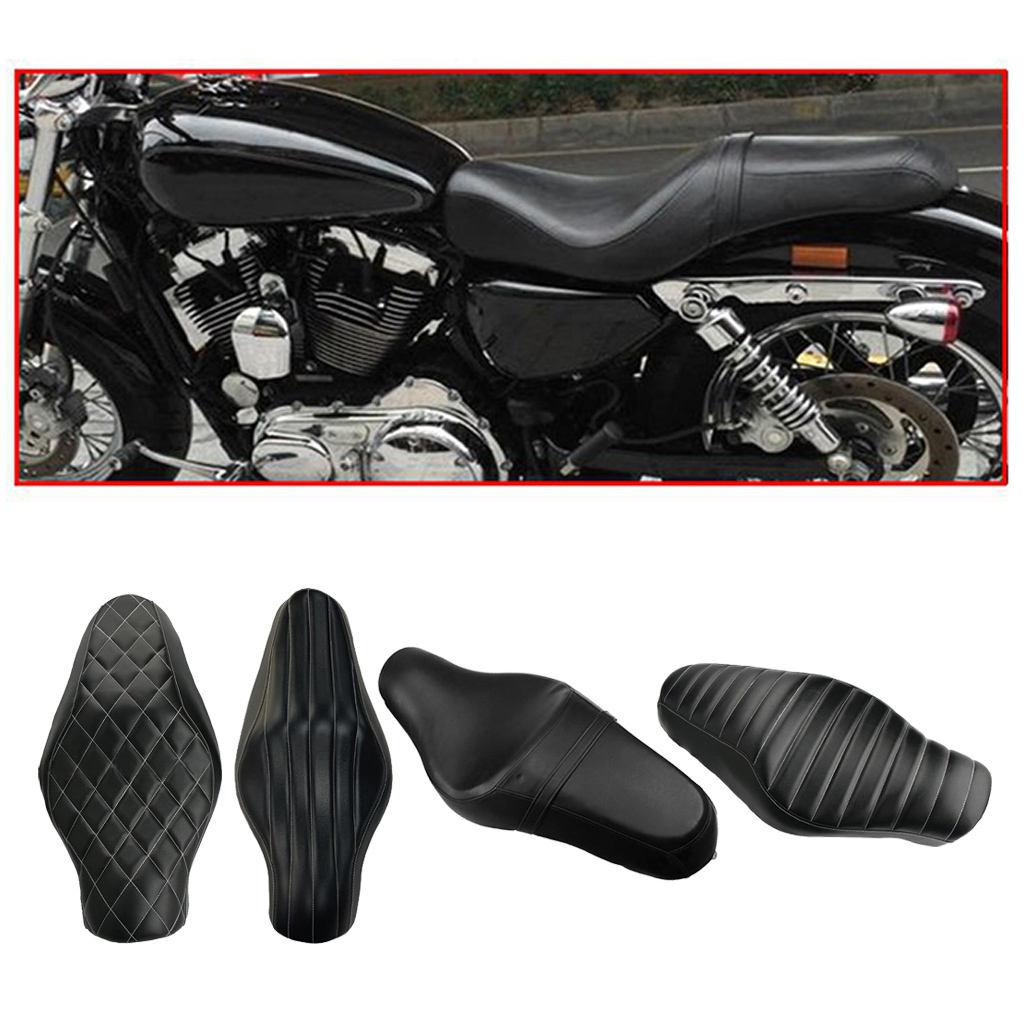 Driver+Rear Passenger Seat W/ Stitch Texture For   1200 Iron 883