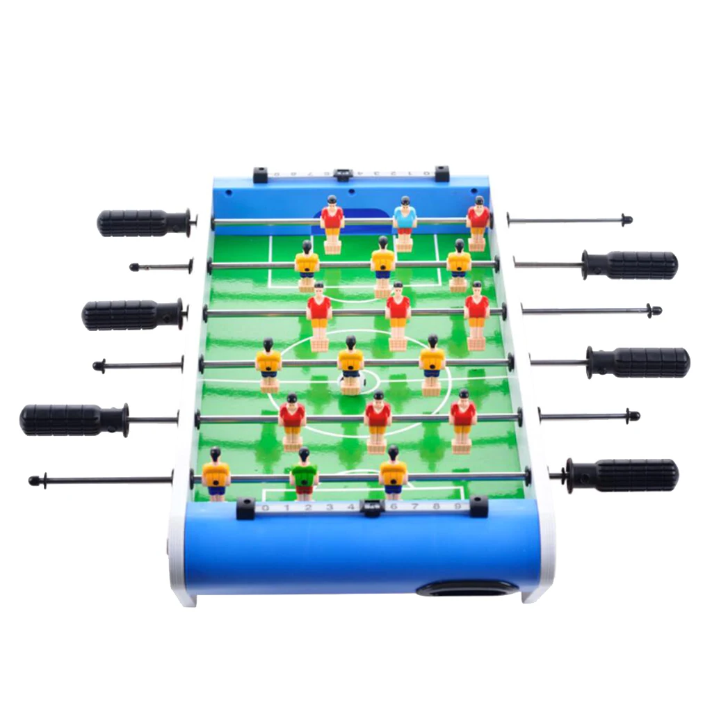 Classic Table Football - 50X25X12,5cm Solid Wood Table Football Game