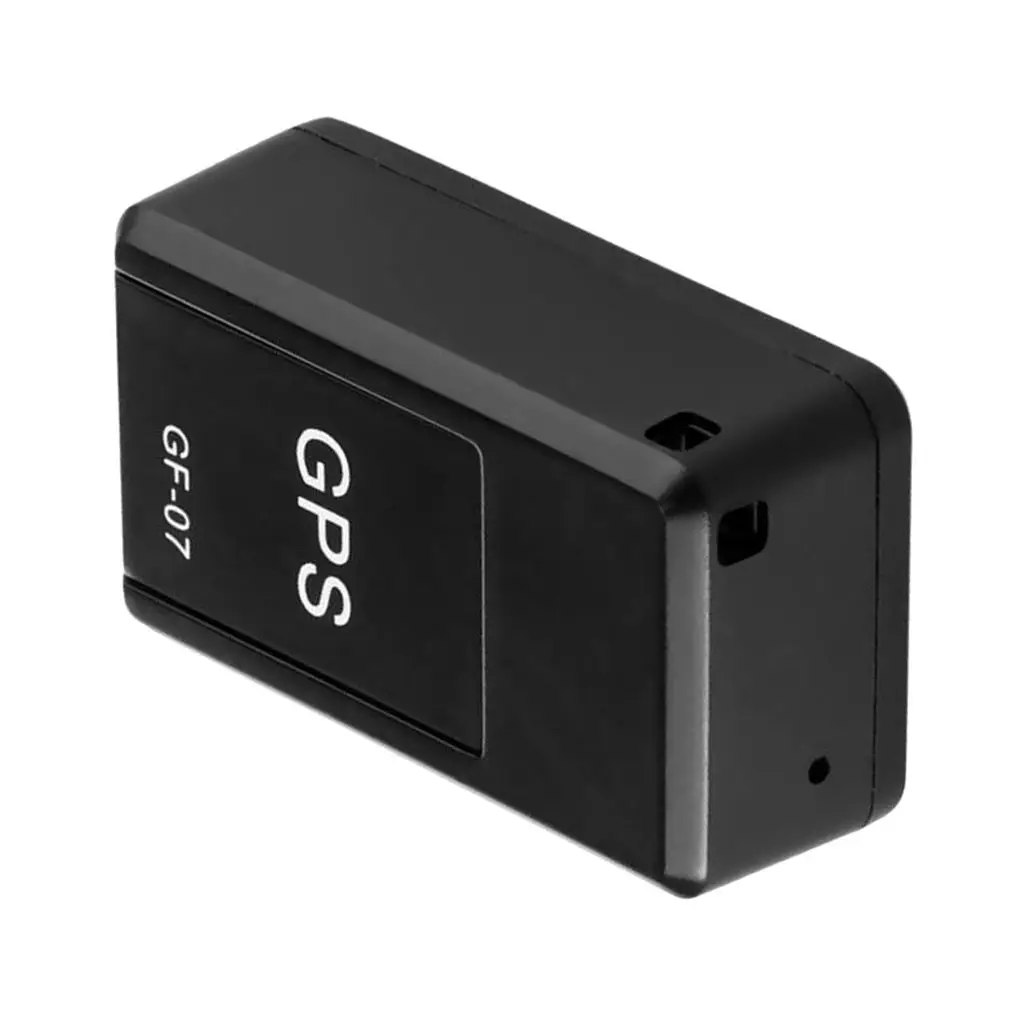 Mini GPS Tracker Real Time Magnetic Tracking Device Enhanced LBS Locator,Black