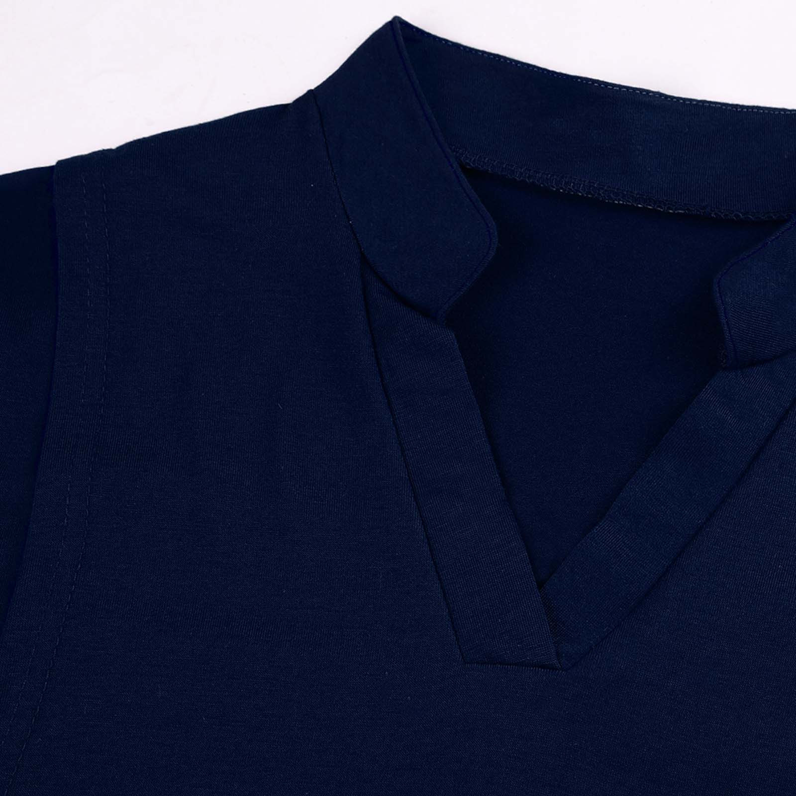 Camisa de Maternidade Roupa de Cor Sólida com Mangas Camiseta para Mulher Nova Compridas Grávida Roupa Amamentadora 11 Cheap Blusas & Camisas